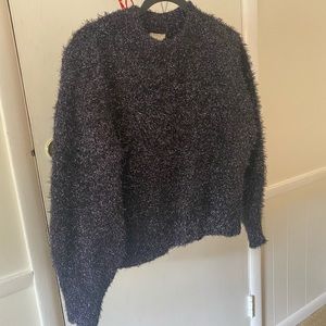 Black / Silver sweater